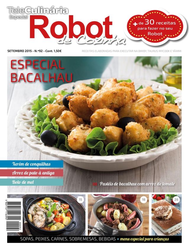 TeleCulinaria Especial Robot de Cozinha