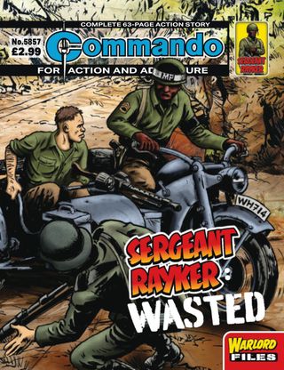 Commando - Issue 5856 Commando Cover - Issue 5856 Edition