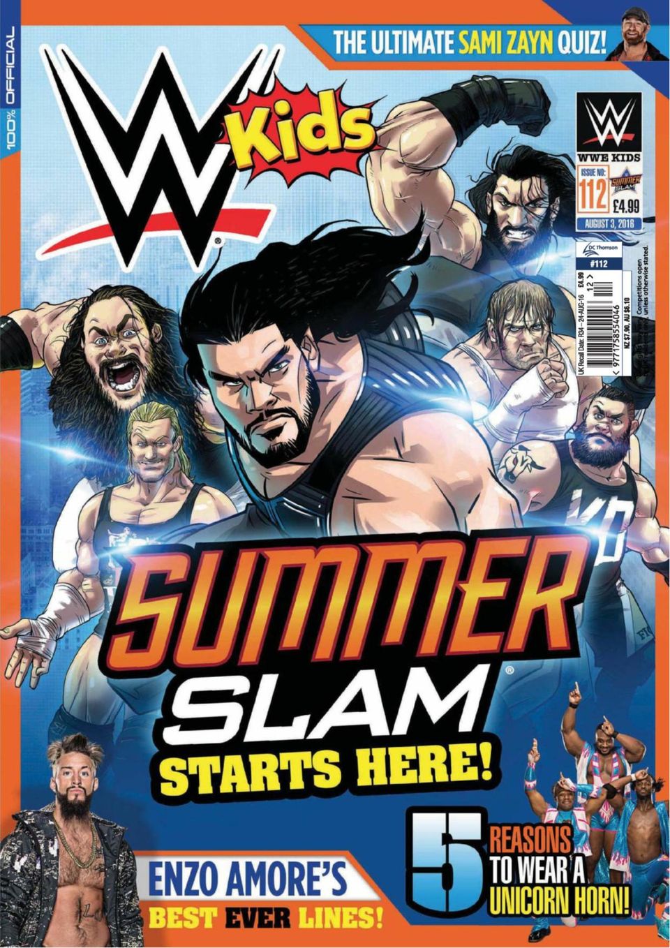 Get your digital copy of WWE Kids-Issue 112 issue