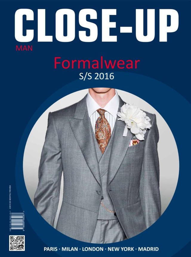 Close-Up Man Formalwear