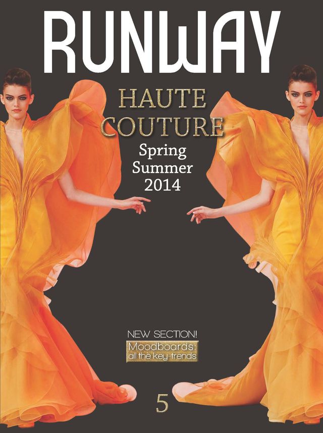 Close-Up Runway Haute Couture