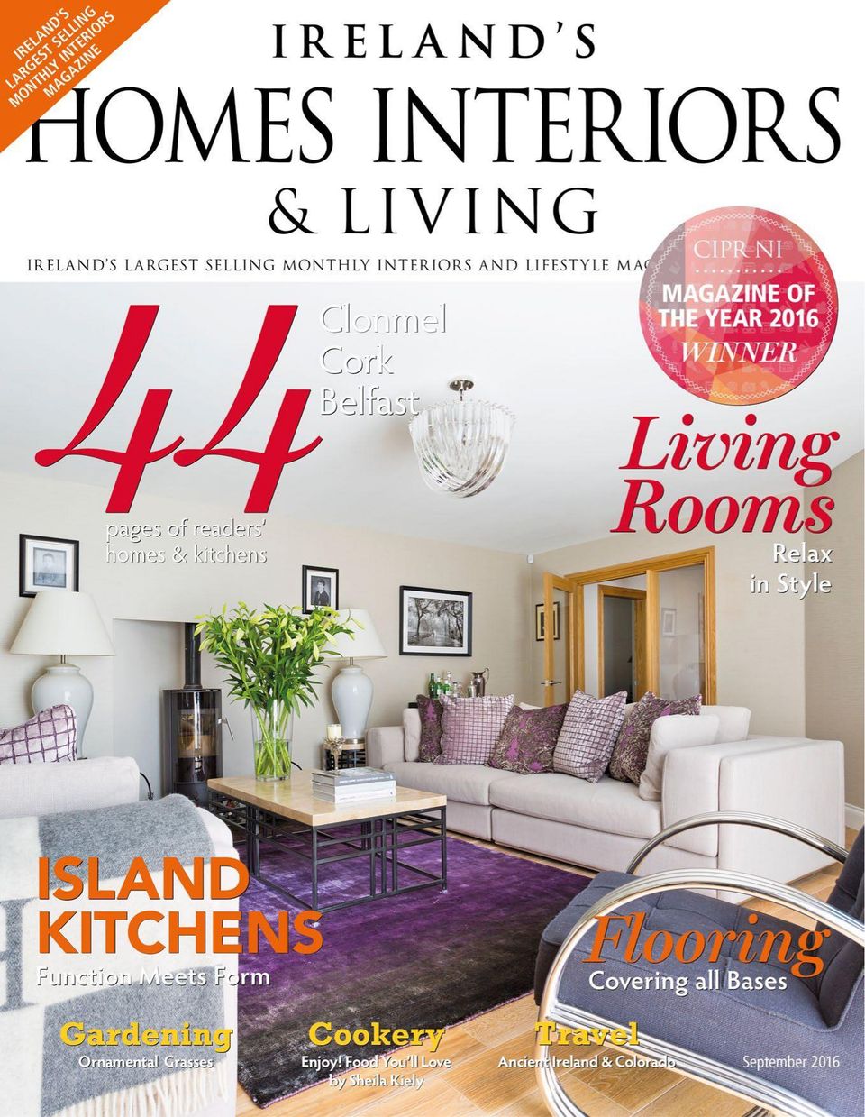 Ireland's Homes Interiors & Living MagazineSeptember 2016 Magazine