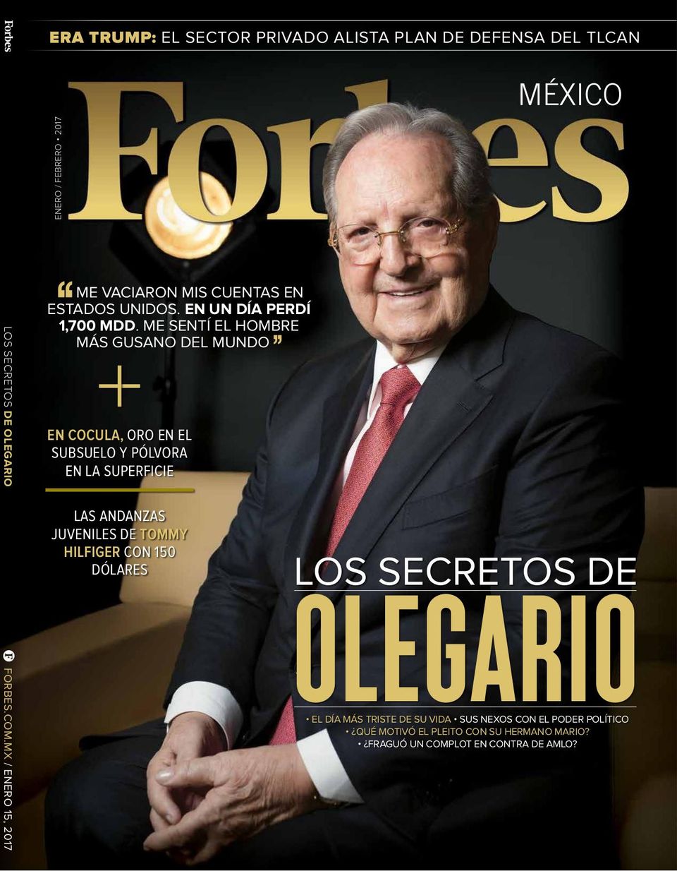 Forbes México-Enero 2017 Magazine - Get your Digital Subscription