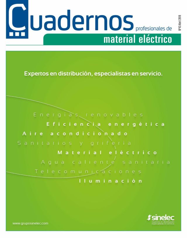 Cuadernos de Material Eléctrico