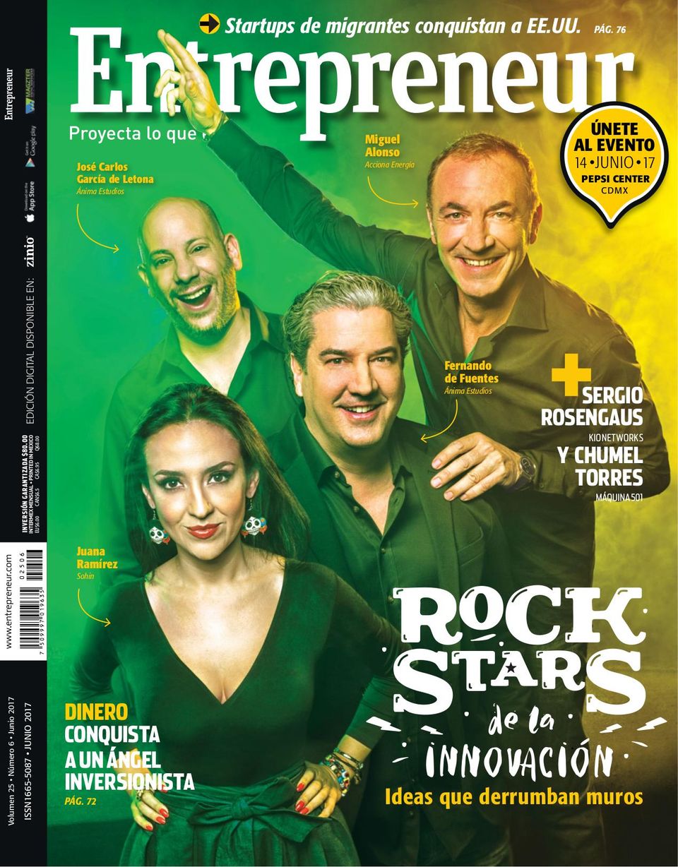 Entrepreneur en Español-Junio 2017 Magazine - Get your Digital Subscription