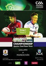 GAA Football All-Ireland Senior Championship  Quarter-Final Group Stage  Group 1 Phase 3 Galway v Monaghan