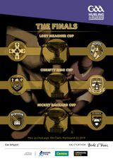 Lory Meagher Christy Ring Nickey Rackard Cup FINALS 2019