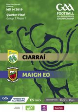 Kerry v Mayo - GAA Football All-Ireland Senior Championship  Quarter-Final Group Stage Group 1 Phase 1