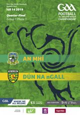 Meath v Donegal - GAA Football All-Ireland Senior Championship  Quarter-Final Group Stage Group 1 Phase 1