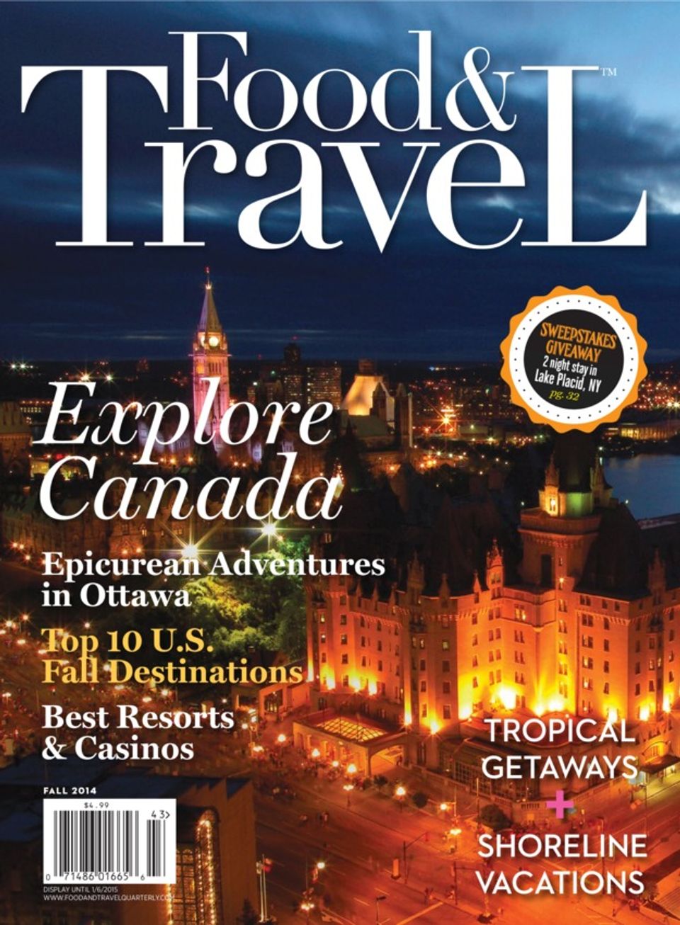 Food and Travel US Fall 2014