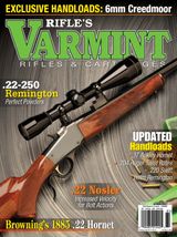 Varmint Rifles & Cartridges Spring 2018