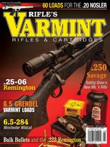 Varmint Rifles &amp; Cartridges  Spring 2019