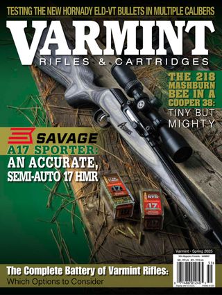 Rifle - Varmint Rifles & Cartridges Spring 2025 Rifle Cover - Varmint Rifles & Cartridges Spring 2025 Edition