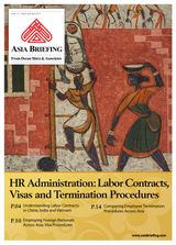 HR Administration: Labor Contracts, Visas and Termination Procedures 