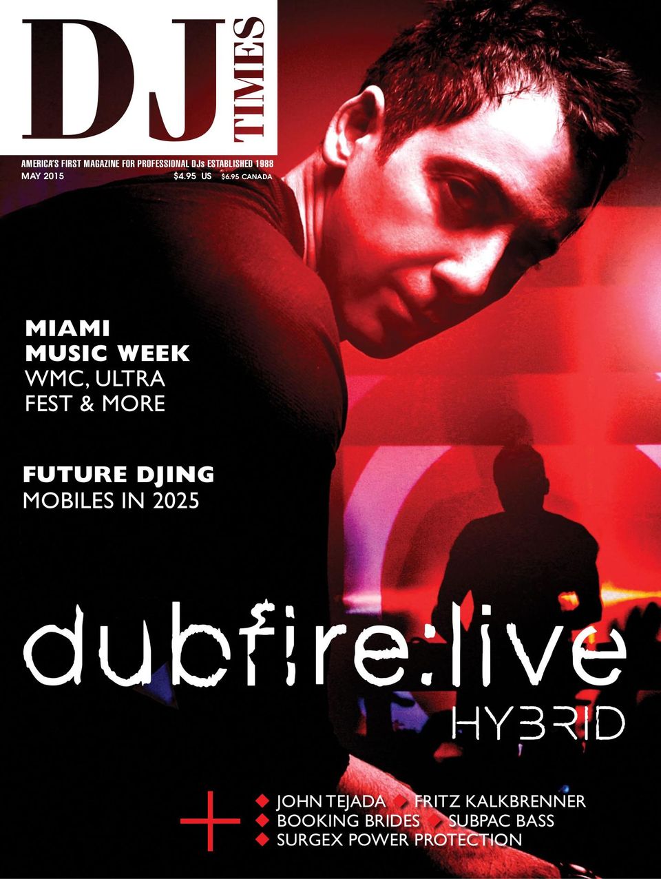 DJ Times Magazine-May 2015, Vol 28 No 5 Magazine