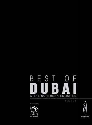 Best of Dubai - Volume 3 Best of Dubai Cover - Volume 3 Edition