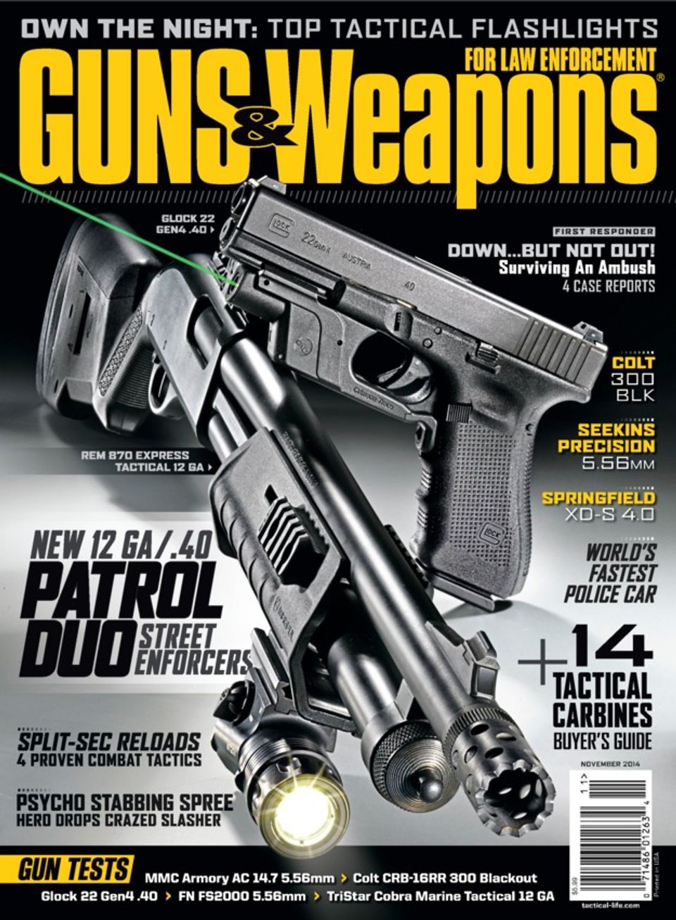 Guns & Weapons for Law EnforcementNovember 2014 Magazine