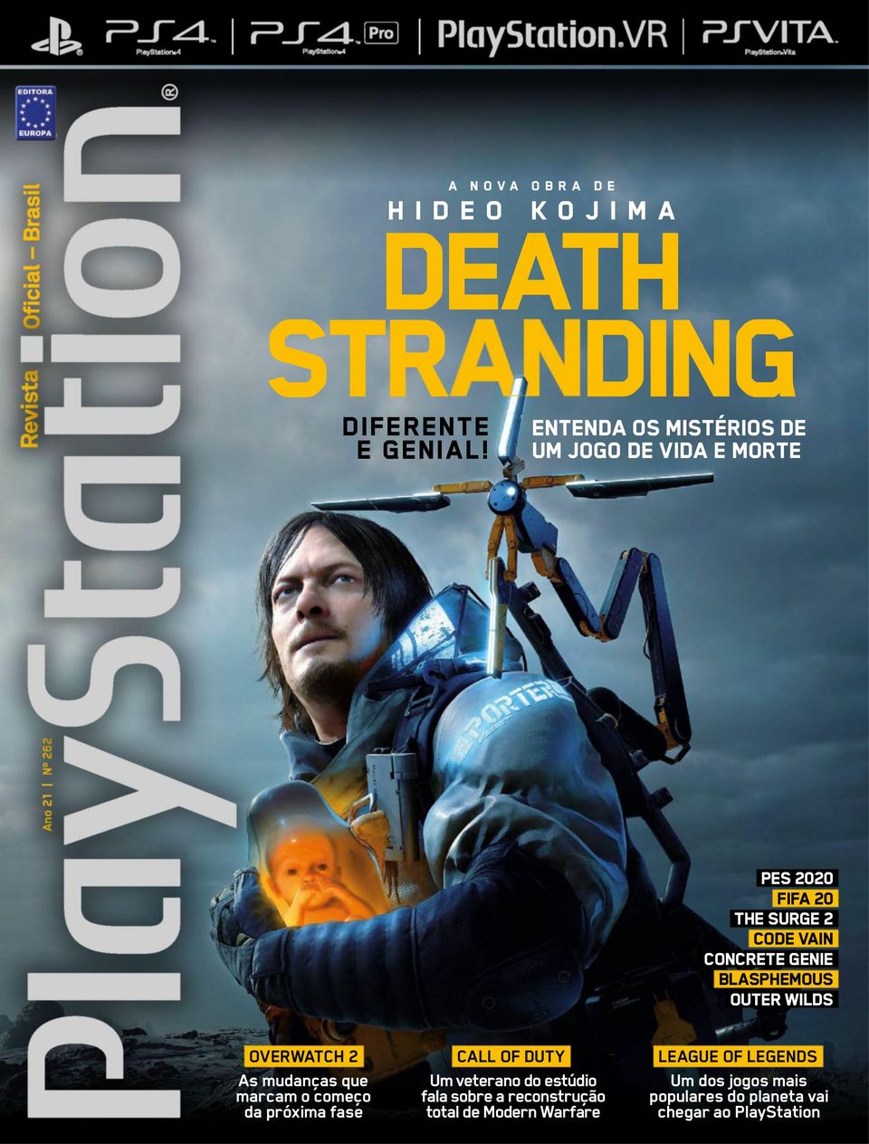 Jogo Death Stranding PS4 - R.M. Brasil - 3 anos! =D