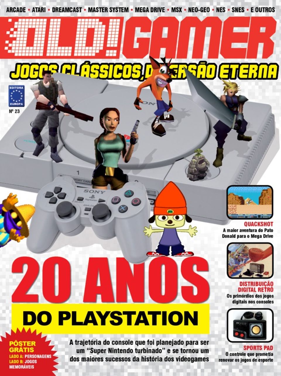 Old Gamer Edição 27: Editora Europa Revistas Digitais