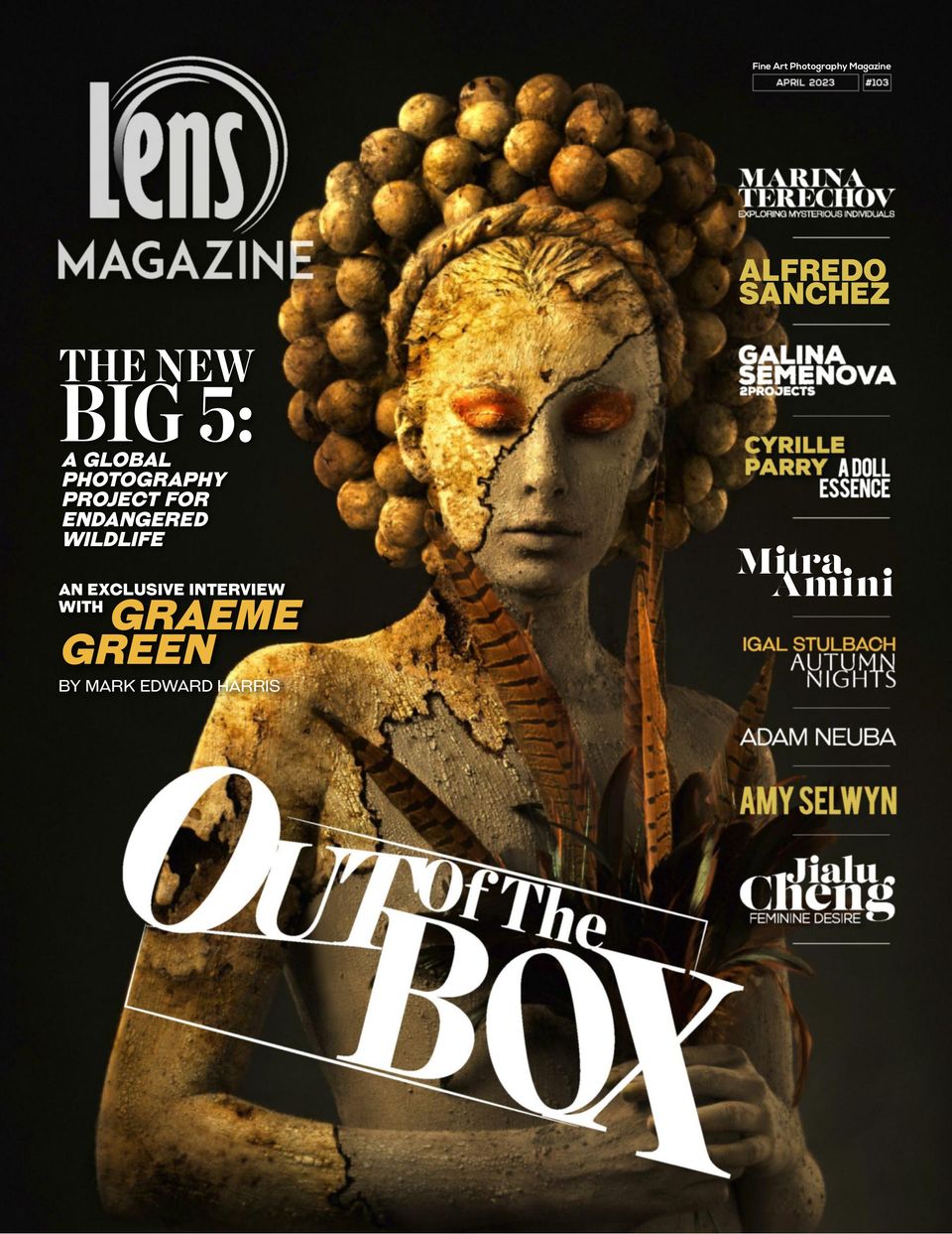 Lens MagazineApril 2023. Out Of The Box Magazine