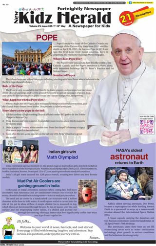 Kidz Herald - May 01, 2025 Kidz Herald Cover - May 01, 2025 Edition