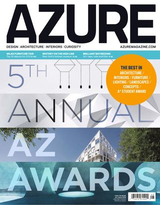 AZURE Magazine - July - August 2015: The 5th AZ Awards Issue AZURE Magazine Cover - July - August 2015: The 5th AZ Awards Issue Edition