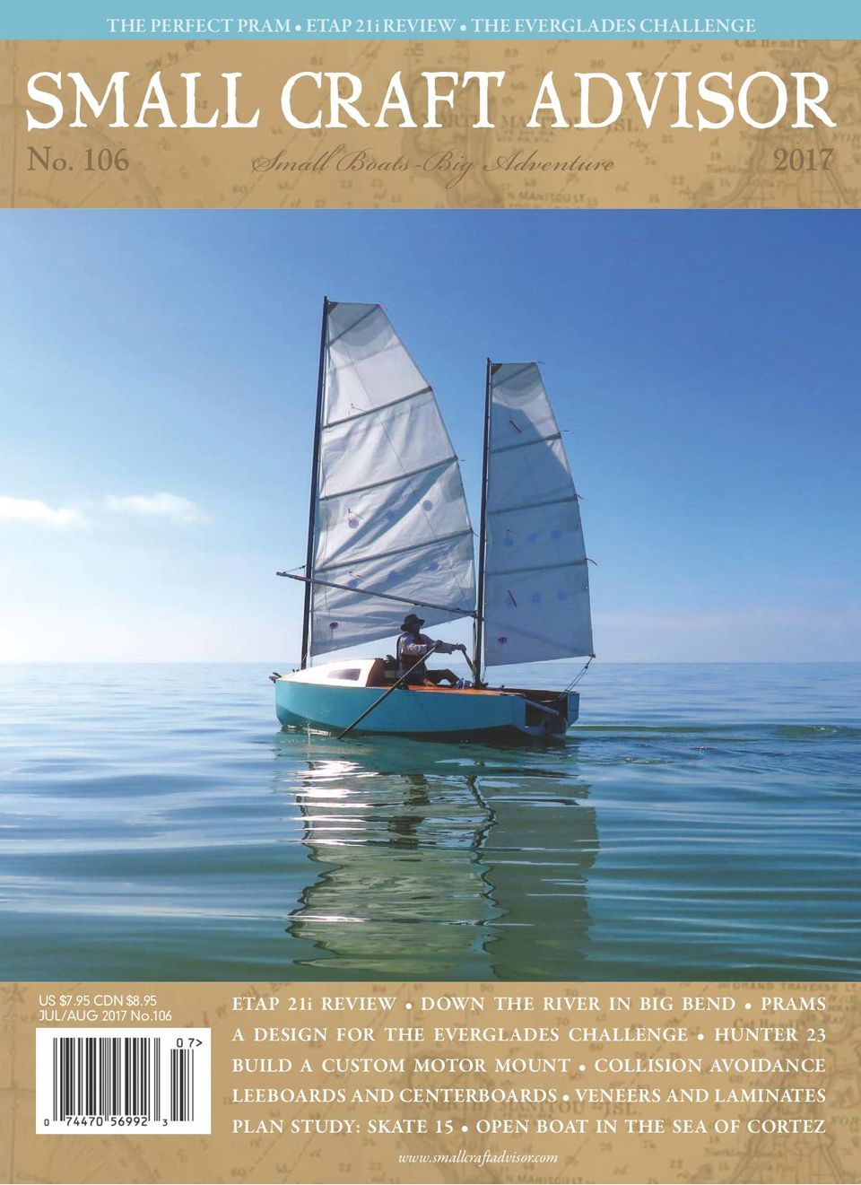 Small Craft AdvisorJuly/August Issue 106 Magazine
