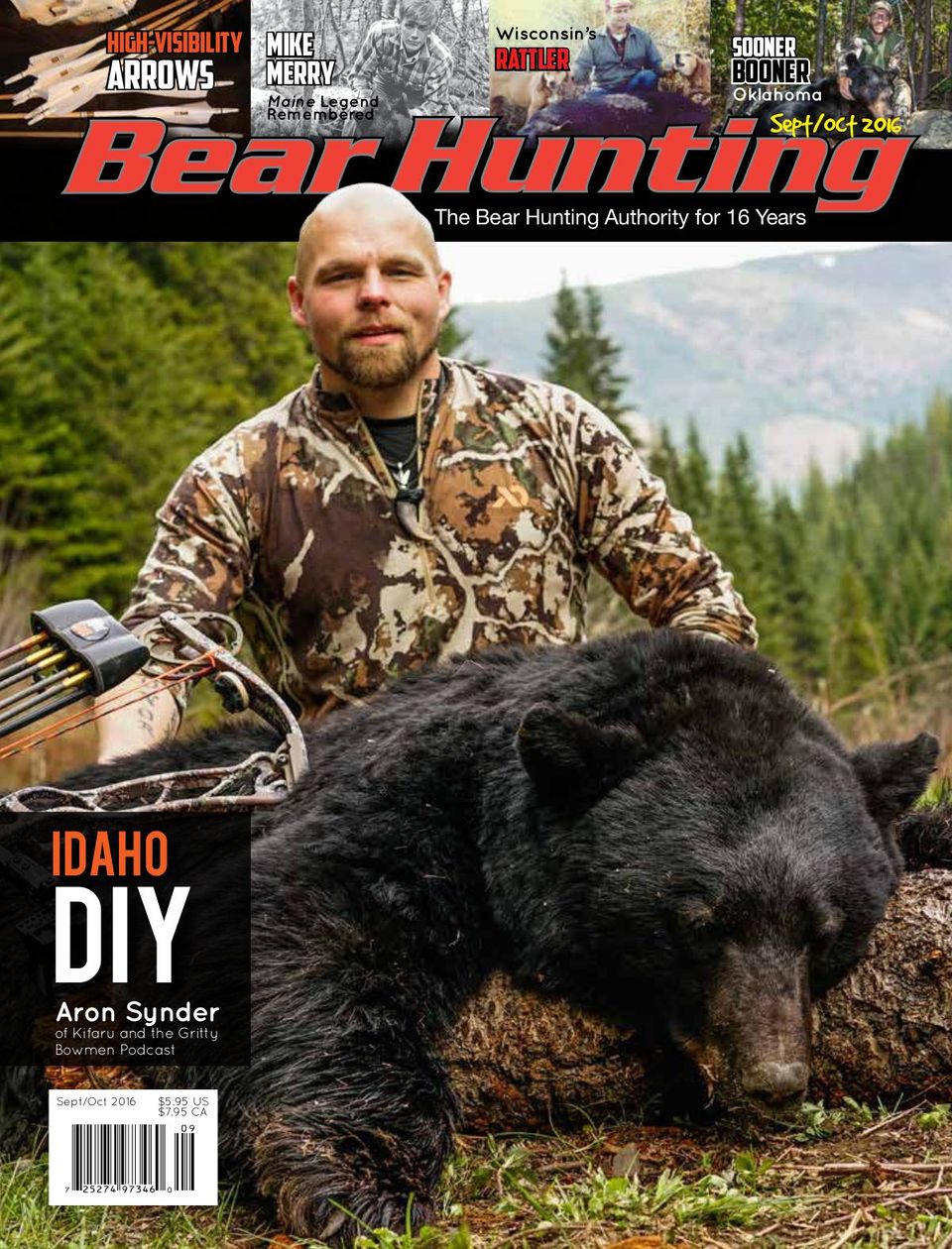 Bear Hunting MagazineSeptember/October 2016 Magazine
