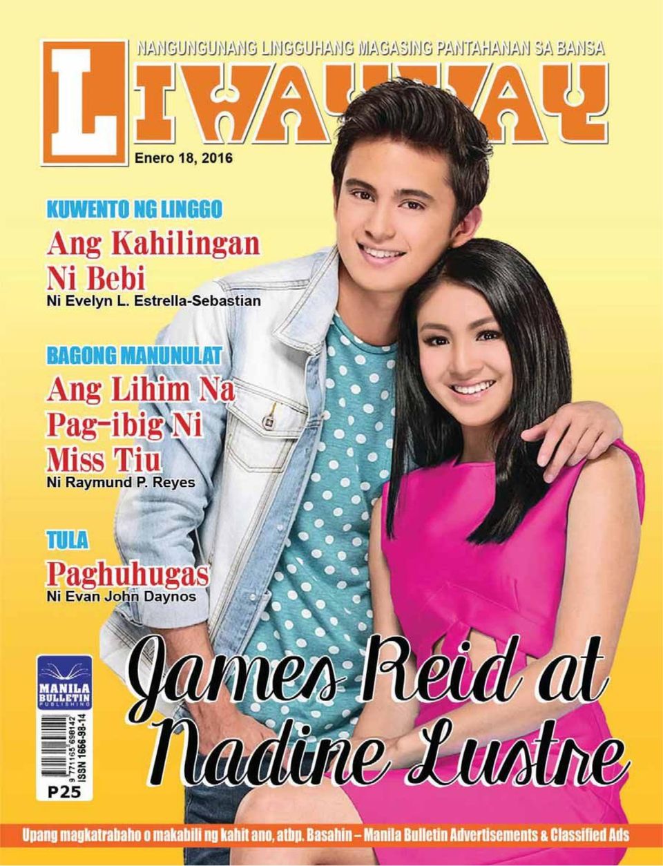 Get digital access to Liwayway - January 18, 2016 issue | Magzter.com