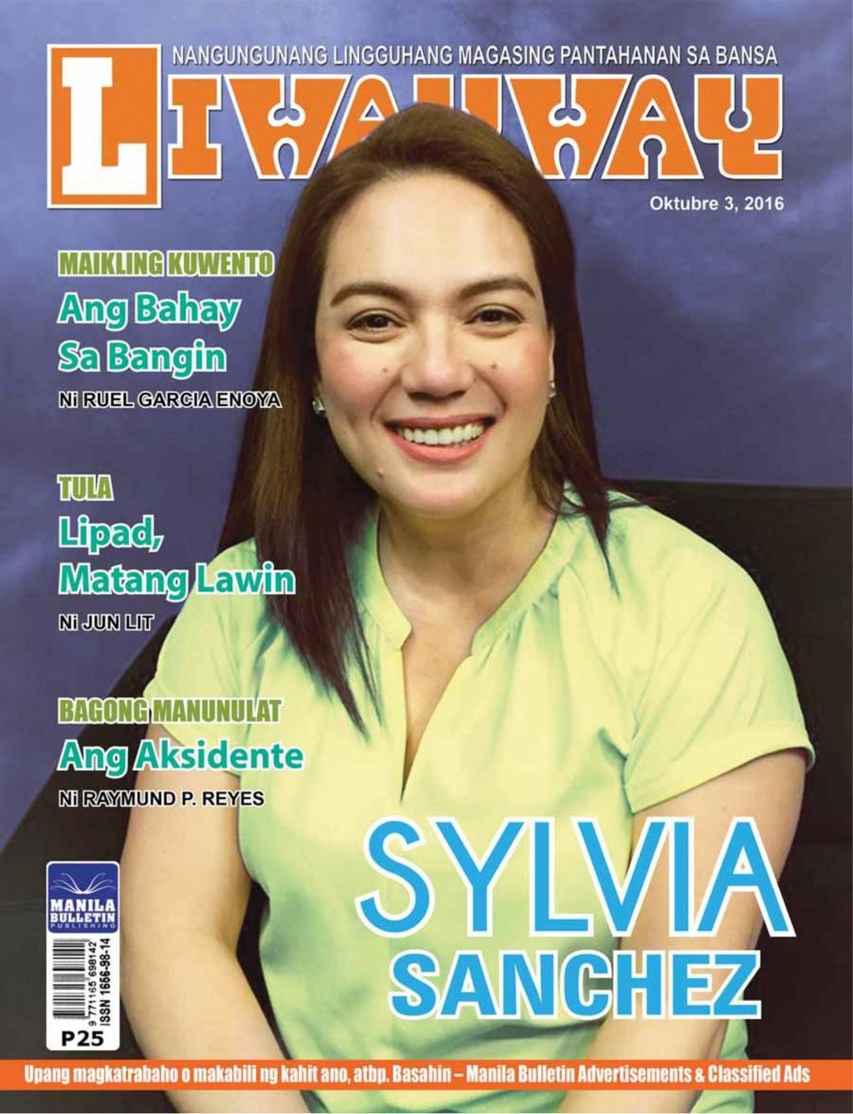 Liwayway-October 3, 2016 Magazine - Get your Digital Subscription