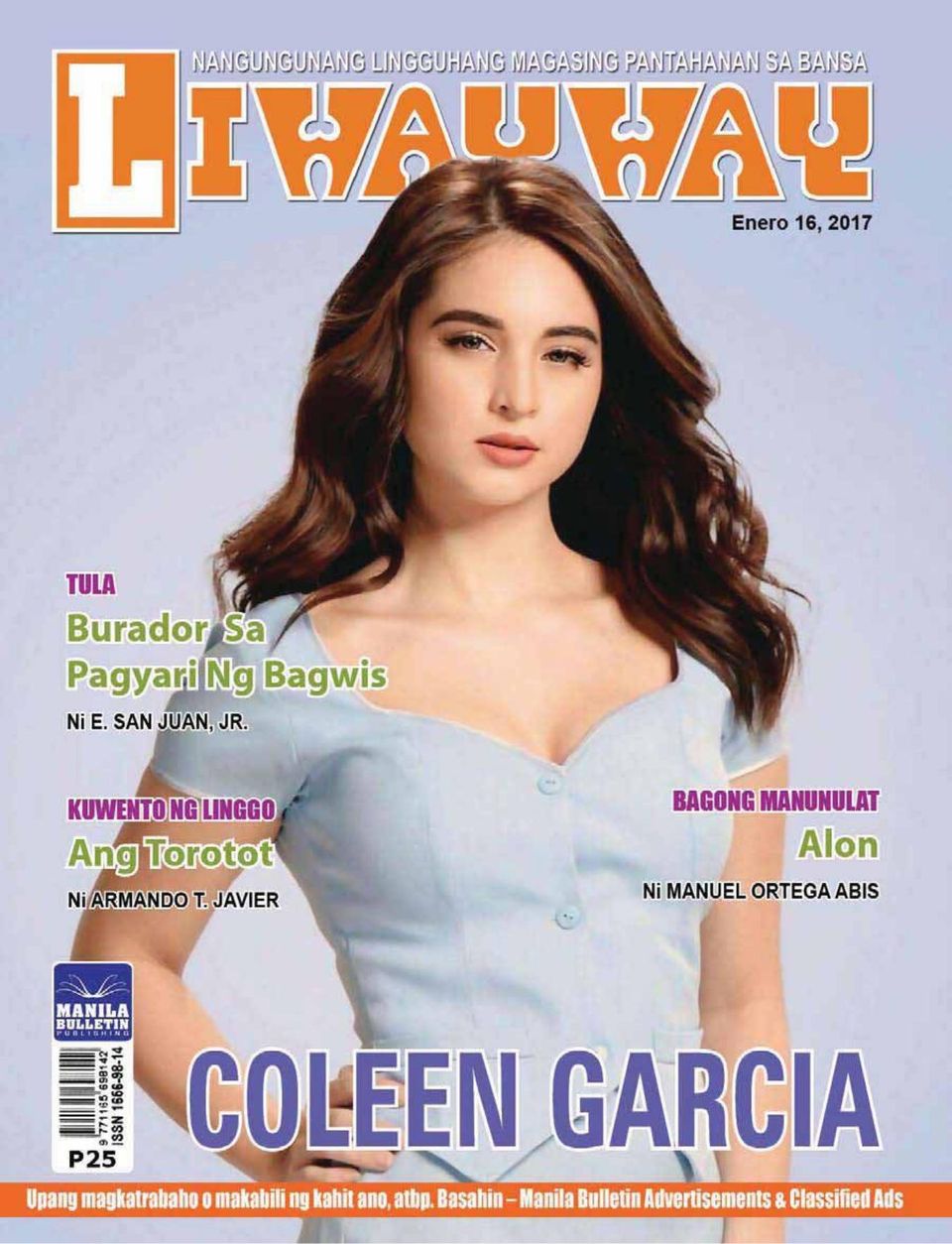 Get digital access to Liwayway - January 16, 2017 issue | Magzter.com