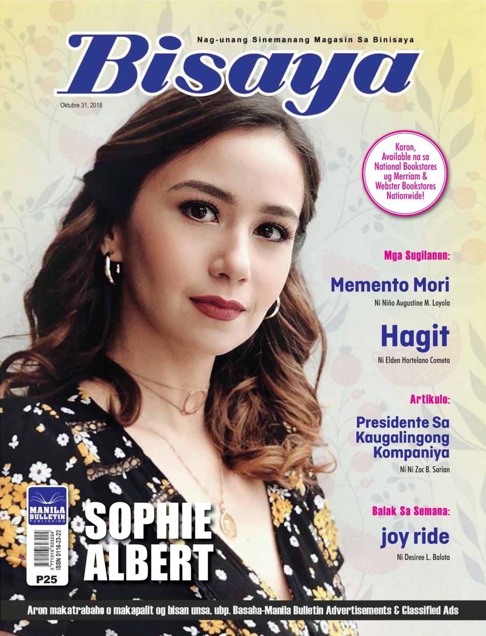 BisayaOctober 31, 2018 Magazine Get your Digital Subscription