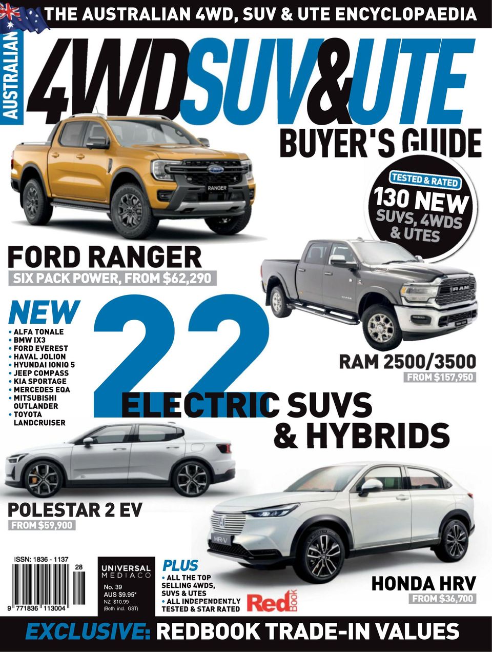 Get digital access to Australian 4WD & SUV Buyer's Guide Issue 39
