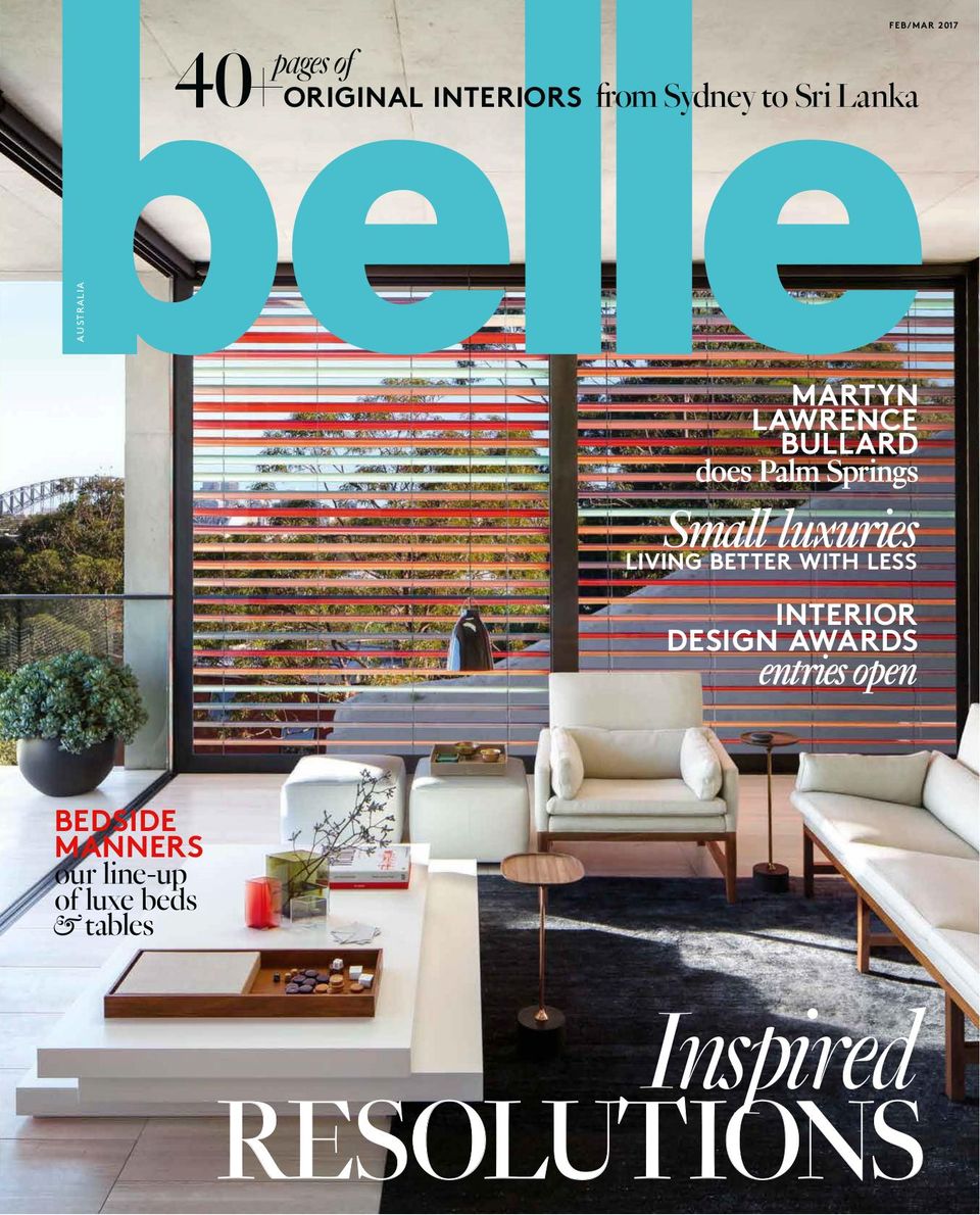 Belle Magazine Australia-February/March 2017 Magazine - Get your ...