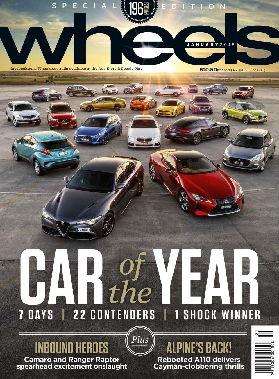 Wheels Australia MagazineJanuary 2018 Magazine