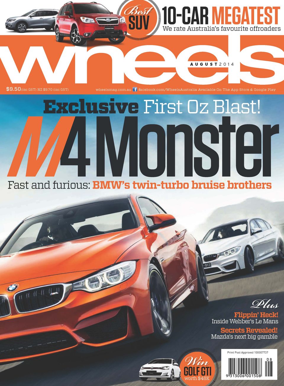 Wheels Australia MagazineAugust 2014 Magazine
