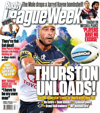 Rugby League Week  Cover - 2017 Issue 8 Edition