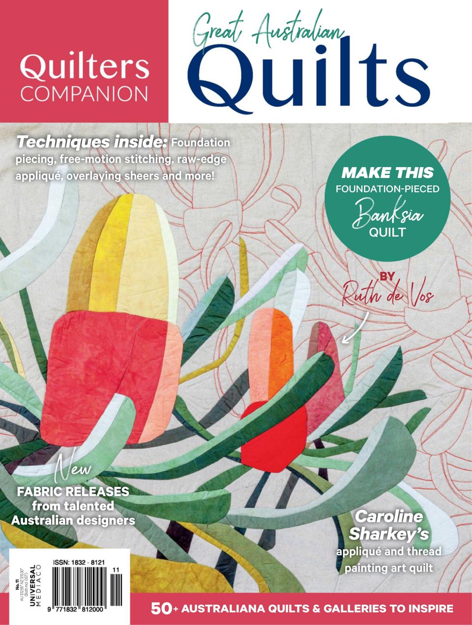 Great Australian QuiltsIssue 11 Magazine Get your Digital Subscription