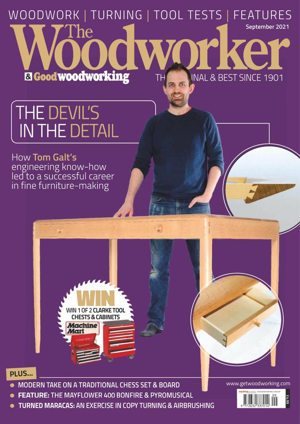 The WoodworkerSeptember 2021 Magazine Get your Digital Subscription