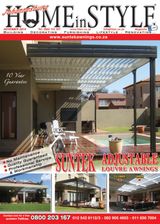 HomeinStyle Magazine JHB  Cover - November 2014 Edition