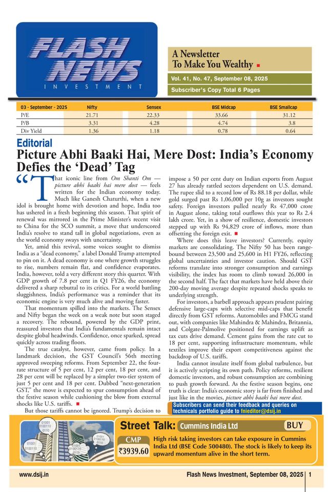 Flash News Investment