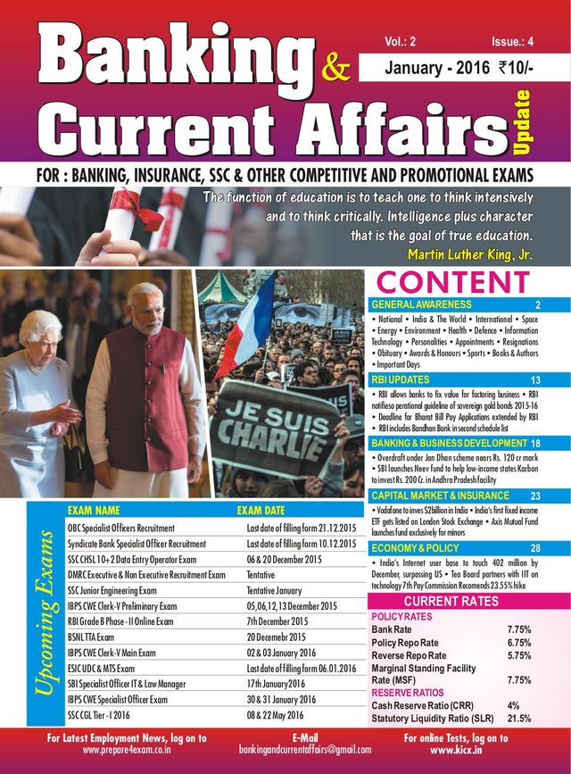 Banking & Current Affairs Update