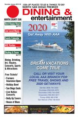 North County Sun  Cover - December 2019 - January 2020 Edition