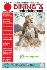 North County Sun  Cover - November 2021 - January 2022 Edition