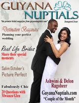 Guyana Nuptials Magazine  Cover - Inaugural Issue Edition