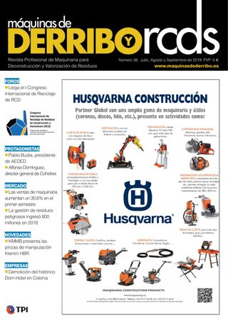 Máquinas de Derribos y RCDs - Julio-Agosto-Septiembre 2019 Máquinas de Derribos y RCDs Cover - Julio-Agosto-Septiembre 2019 Edition