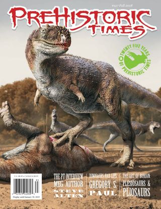 Prehistoric Times - Spring 2025 #153 Prehistoric Times Cover - Spring 2025 #153 Edition