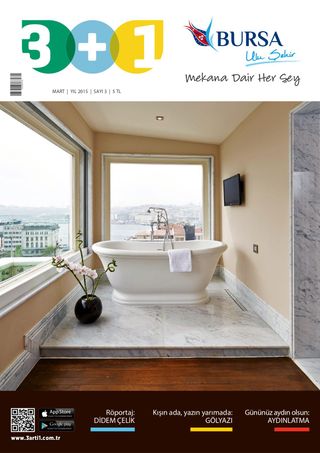 3+1 Dergisi Bursa - Mart 2015 3+1 Dergisi Bursa Cover - Mart 2015 Edition