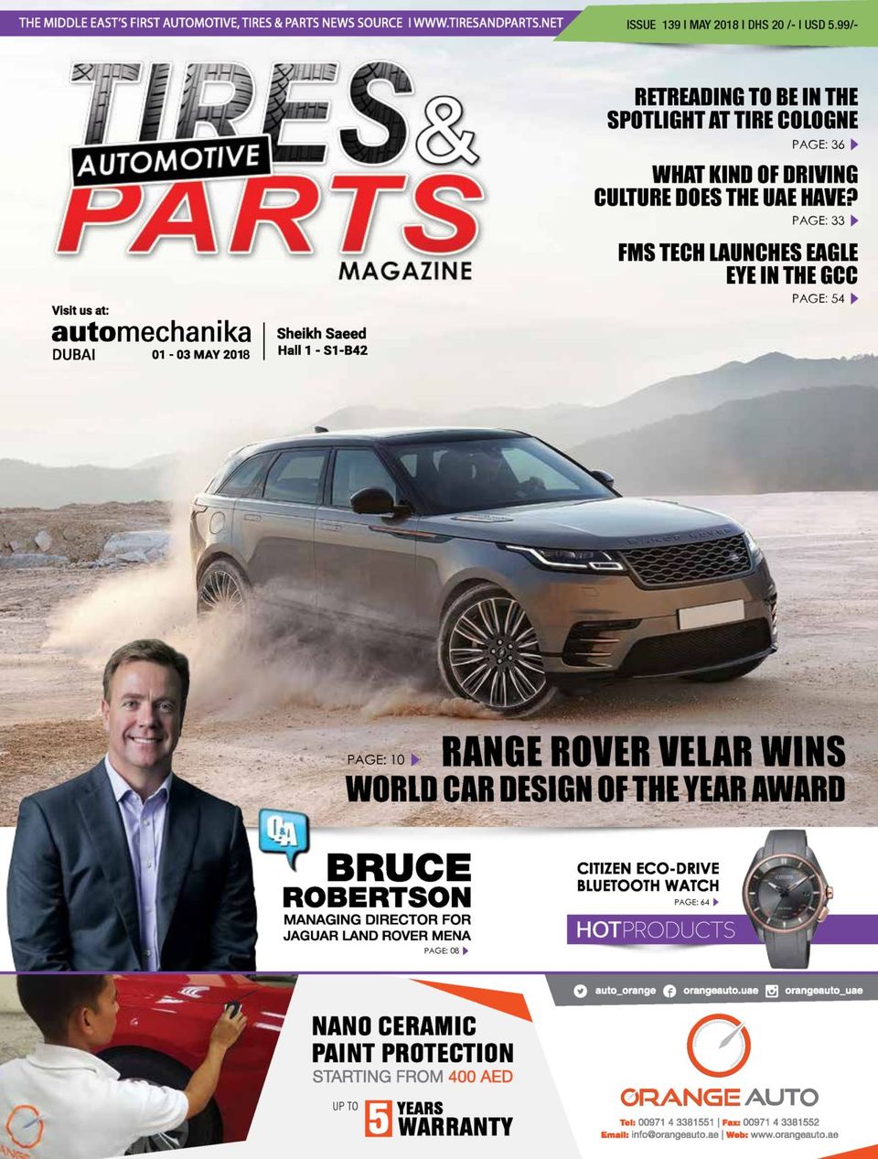 Tires and parts MagazineMay 2018 Magazine Get your Digital Subscription