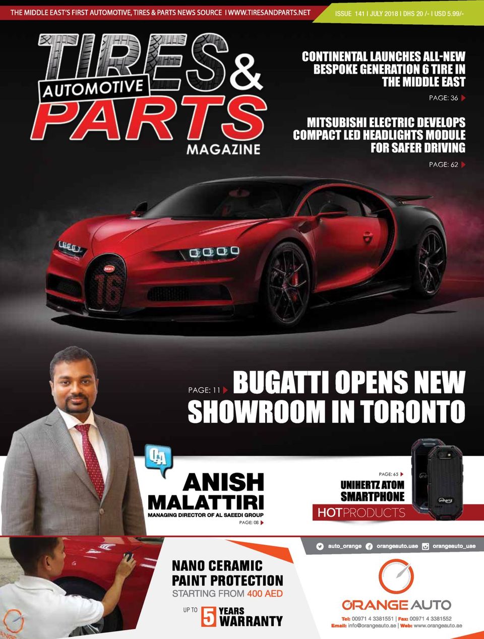 Tires and parts MagazineJuly 2018 Magazine Get your Digital Subscription
